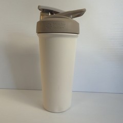 Blender Bottle Dymatize Workout Protein Powder Drink Mixer Gym Metal 20 oz