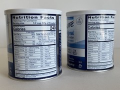 2 Can Ensure Original | Vanilla Nutrition Powder 14.1 Oz/400 g Each Exp: 07/2027