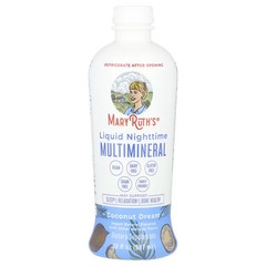 2 X MaryRuth’s, Liquid Nighttime Multimineral, Coconut Dream, 30 fl oz (887 ml)
