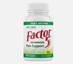 “Quality Joint Factor 5 Organic .1-5PK Muscle Support Complex 120ct Capsules~”