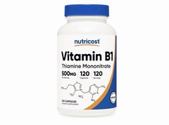 Nutricost Vitamin B1 Thiamine Capsule – 120 Exp 02/2028