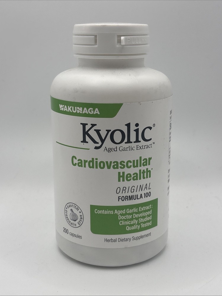 Aged Garlic Extract™, Cardiovascular Health, Formula 100, 200 Capsules (300 mg