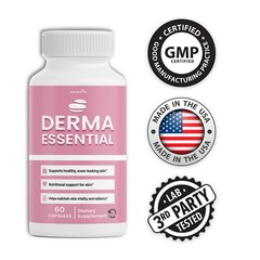 ( 3 Pack ) Derma Essential Capsules Premium Derma Essential for Skin Clarity