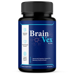 Brain Vex Capsules For Memory Focus & Clarity BrainVex Supplement Pills (60 ct)