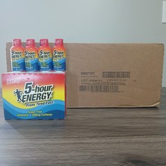 5-hour Energy Berry Flavor 216 Bottles(18×12), Exp: 1/28