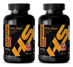 Relax fully – ADVANCED SLEEP SUPPORT – Sleep through 2 Bottles 120 Capsules