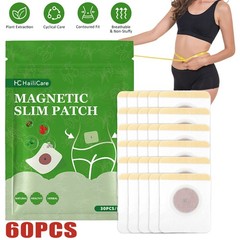 60Pc Magnetic Slim Patch Weight Loss Slimming Diets Pads Detox Burn Fat Adhesive