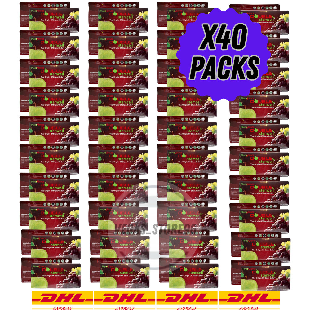40 packs Phytoscience Double StemCell stem cell for anti aging New -DHL EXPRESS