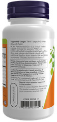 NOW FOODS Female Balance wild yam vitex dong quai ginger 90 Caps 06/25EXP