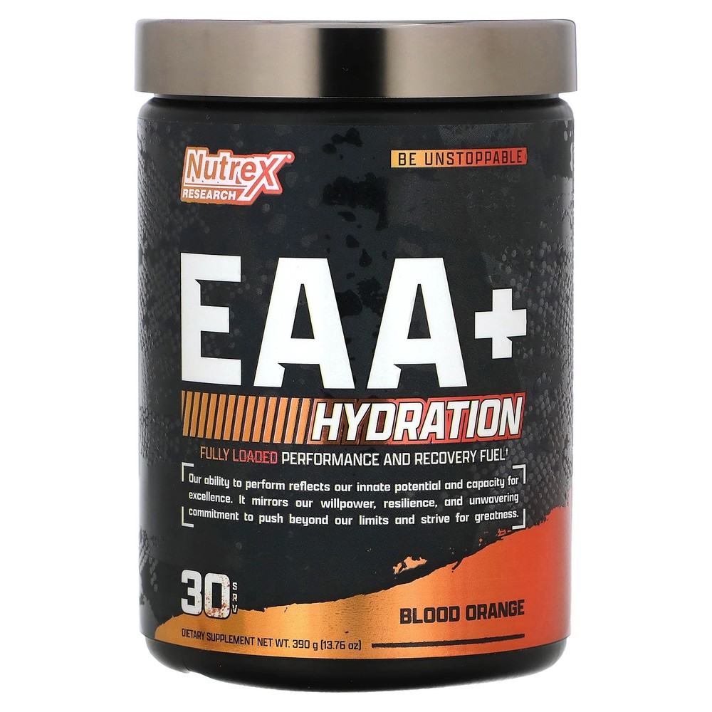 2 X Nutrex Research, EAA+ Hydration, Blood Orange, 13.76 oz (390 g)