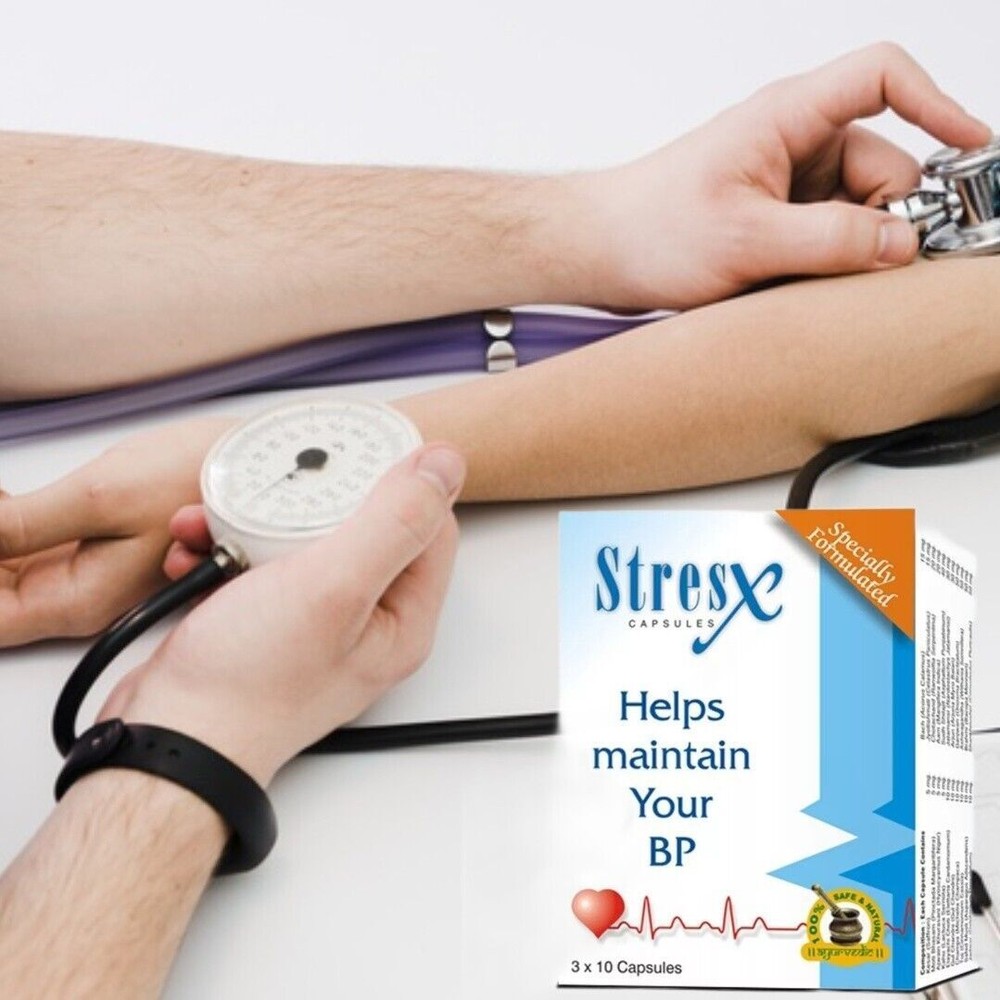 Lower High Blood Pressure Levels, Reduce Hypertension Herbal Treatment 60 Pills