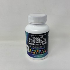 Clean Nutraceuticals MultiMineral Sea Moss + Black Seed 60 Capsules