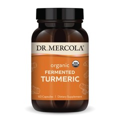 Dr. Mercola Organic Fermented Turmeric – 370 mg 60 Count (Pack of 1)
