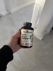 Forest Leaf Grass Fed Beef Organs 180 Capsules exp: 07/28