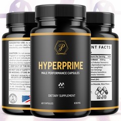 (3 Pack) Hyperprime Advanced Male Health Support vitamin Supplement 180 Capsules