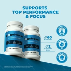 Cognivexus Capsules, Advanced Formula to Boost Focus, Memory & Clarity 60ct