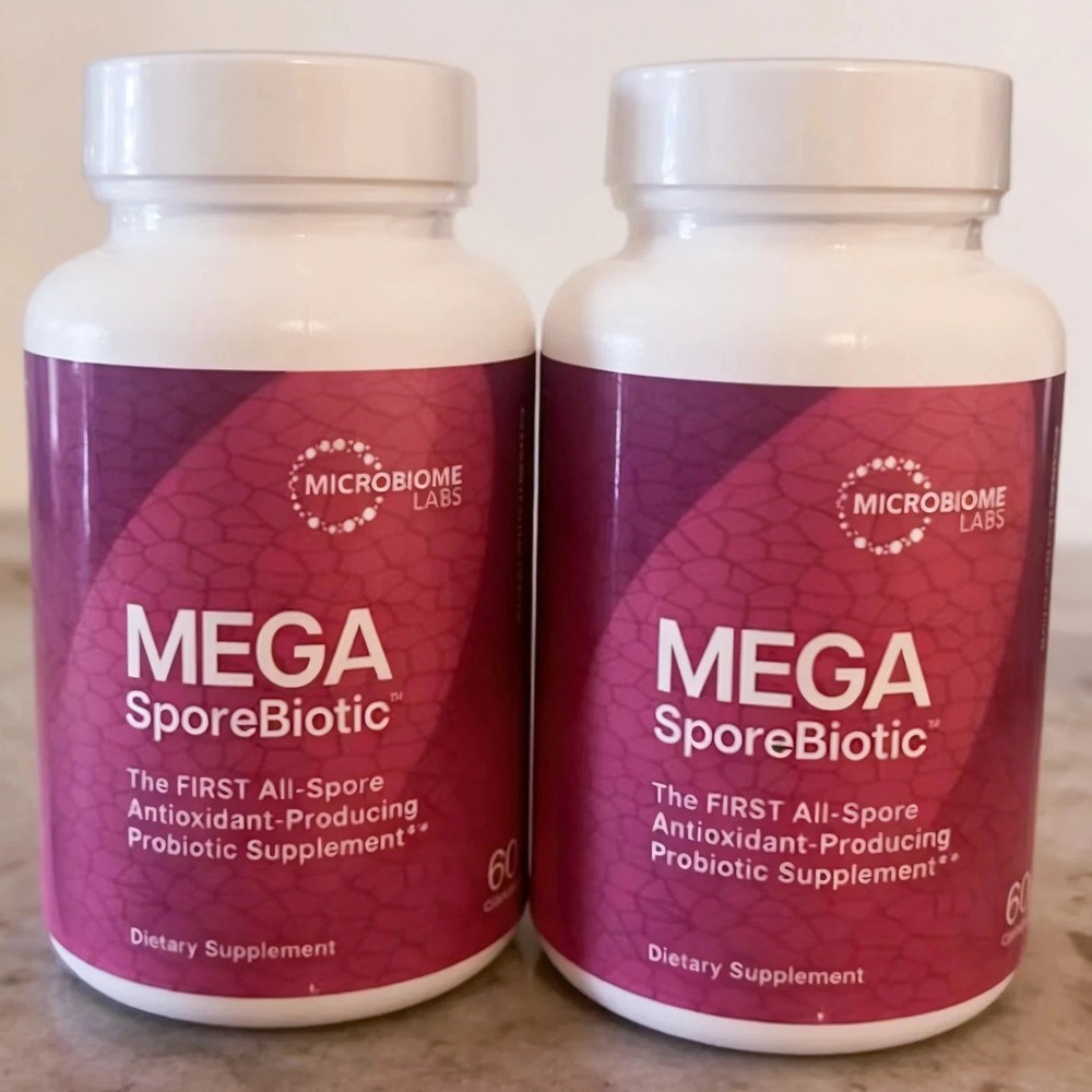 2-Pack Mega SporeBiotic Probiotic | elevated Potency for Microbiome Health br…