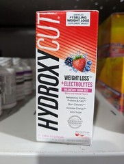 Hydroxycut Drink Packets 21 Packets Wildberry Flavor Free Shipping *EXP 12/2027*