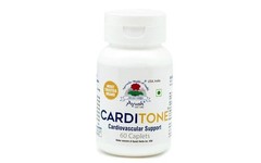 Carditone Ayush Herbs 60 Caplets Support Cardiovascular Wellness Exp 2028