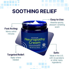 Basic Vigor Migrastil Neuropathy Relief Moisturizer Strength suitable for Feet L
