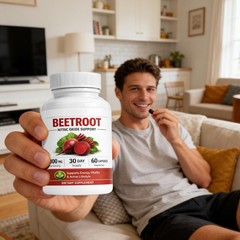 Beetroot Capsules 1300mg Per Serving, Plant-Based Beet Root Extract Supplement