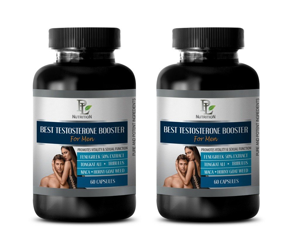 Male Enhancement Stamina – BEST TESTOSTERONE BOOSTER – Libido 2 Bottle 120 Caps