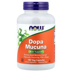 2 X NOW Foods, Dopa Mucuna, 180 Veg Capsules