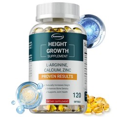 Height Growth 120pcs – Strengthens Bones, Promotes Height Growth,Boosts Immunity