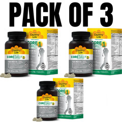 Country Life Core Daily-1 Multivitamin for Men – 60 Count (Pack of 3)