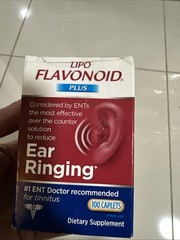 Plus Ear Ringing Caplets 100 Tabs by Lipo-Flavonoid