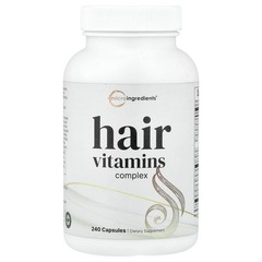 2 X Micro Ingredients, Hair Vitamins Complex, 240 Capsules