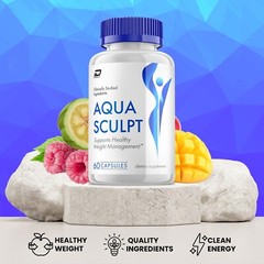 (2 Pack) Aqua Sculpt Keto Capsules – AquaSculpt Keto Pills All-Natural, 800MG