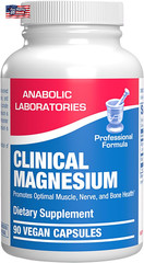 Triple Magnesium Complex 400 Mg – Clinical Formula Chelated Magnesium Supplement