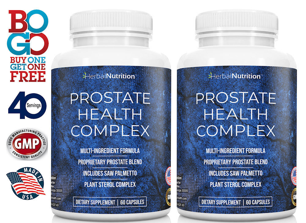 Best Prostate Supplement Natural Remedies for Enlarged Prostate 2 Bottle Pack