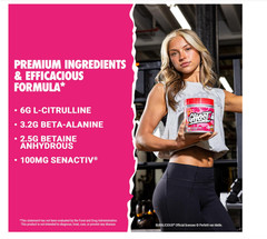 Ghost Legend Pre Workout Bubblicious Strawberry 30 Servings Energy Focus Supplem