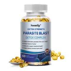 Intestinal Parasite Explosion Cleansing Detox Supports Digestion Capsules