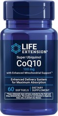 Super Ubiquinol CoQ10 100 mg – 60 Softgels for Heart Health & Cellular Energy