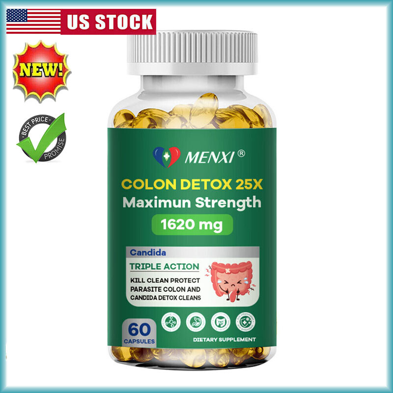 Detox & Cleanse Colon Supplement Gut and Colon Support – Senna Leaf, Probiotics