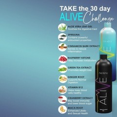 NVI ALIVE Proprietary Liquid Dietary Food Supplement (Apple Cinnamon Flavor)