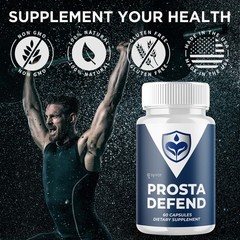 (1 Pack) Prosta Defend Advanced Prostate & Bladder Support ProstaDefend 60 Caps