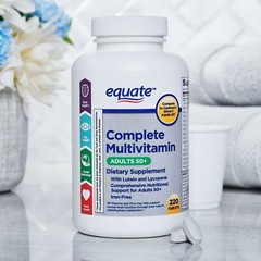 Equate Complete Multivitamin Tablets, Adults 50+, 220 Count..+