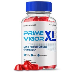 Prime Vigor XL Max Performance Supplement, All Natural Ingredients (5 Pack)