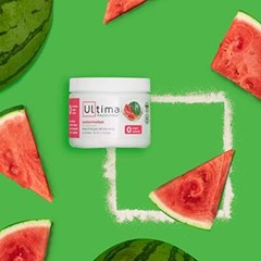 Ultima Replenisher Electrolyte Hydration Sugar Free Drink, W/Watermelon , 3.7 OZ