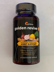 UpWellness Golden Revive+ Joint Support 60ct 1 Month Supply – Exp 10/2026
