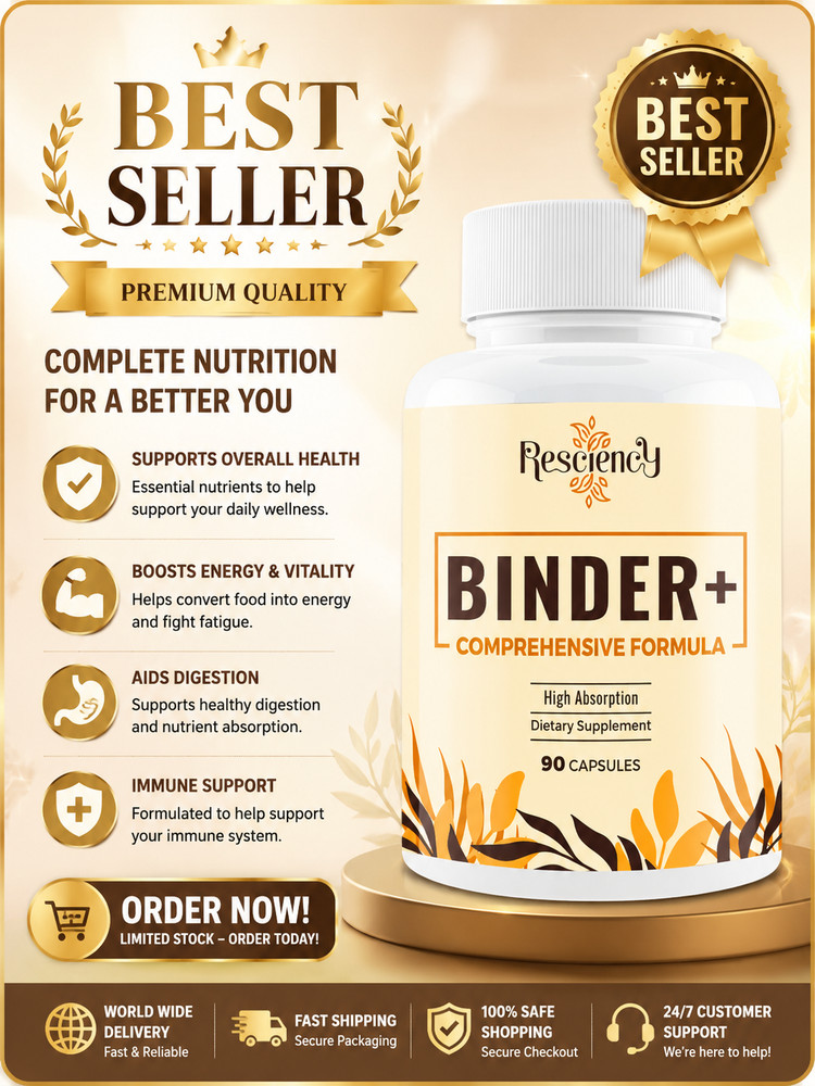 Detox Binder Supplement -Charcoal, Zeolite, Bentonite Clay, Milk Thistle -90 Veg
