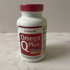 Dr. Sinatra Omega Q Plus Resveratrol and Turmeric – 60 Softgels
