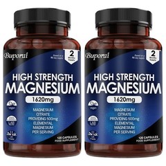 Magnesium 1620mg 240pcs, Regulate Sleep, Improve Muscle, Bone and Heart Health