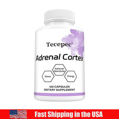 Adrenal Cortex Supplements – Support for Balanced Energy, 120 Capsules