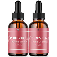 (2 Pack) Pureveen Advanced Drops Support Fitness & Energy Pure Veen 60 Servings