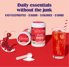 Ultima Replenisher Electrolyte Powder, Cherry Pomegranate, 90 Servings